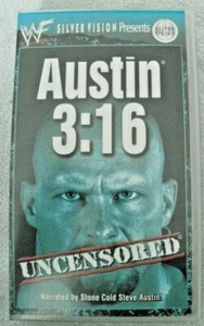 WWF AUSTIN 3:16 UNCENSORED VHS COLLECTABLE - Imagen 1 de 2