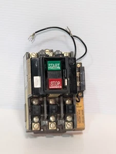 Allen Bradley 609U-A0H Manual Starter, Series G, NEMA Size 0, 3 Ph, MA249 Coil - Picture 1 of 18