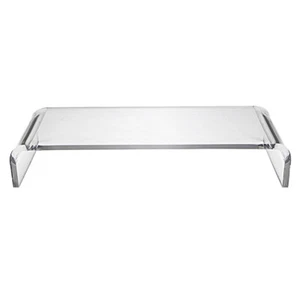 Schreibtisch Riser Regal Multimedia-Desktop-Ständer Flach Bildschirm Tv Riser - Bild 1 von 12