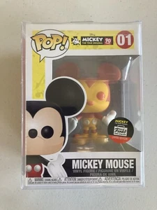 Mickey Mouse #01 - Disney 90th Year - Orange/Yellow - Limited Edition Funko Pop! - Picture 1 of 1