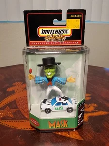Matchbox Collectibles Jim Carrey The Mask White Cop Car 1999 nuovo con scatola - Foto 1 di 5