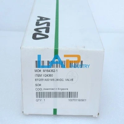 1PC NEW For Solenoid Valve EFG551A001MS 24VDC - Image 1 of 2
