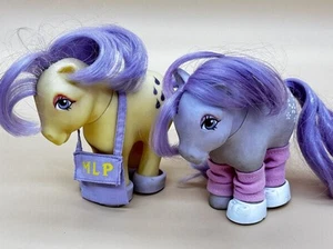 My Little Pony Vintage G1 1982 Lemon Drop & 1982 Blossom Hasbro MLP READ BELOW - Picture 1 of 14