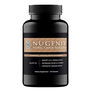 NUGENIX Ossido Nitrico Booster-L-Arginina, Pompa Muscolare Premium, Energia e Resistenza - Foto 1 di 9