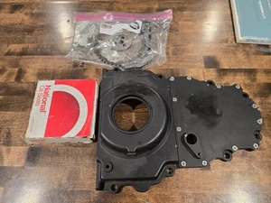 Nuevo juego de 2 piezas de orificios de distribución y piñones de cubierta de cadena de distribución de aluminio CFR Chevy LS - Imagen 1 de 8