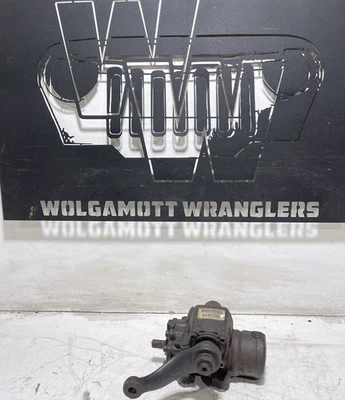 Caja de cambios de dirección Jeep TJ Wrangler 5208993AD 03-06 04 05 con brazo Pitman OEM CC 49 Foto 1 de 4