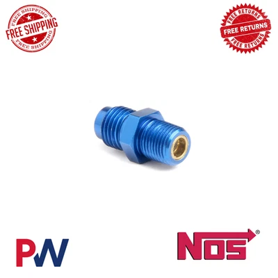 NOS Nitrous Filter High Pressure 1/8" NPT x -4AN Power Shot Aluminum 15570NOS - Image 1 of 2
