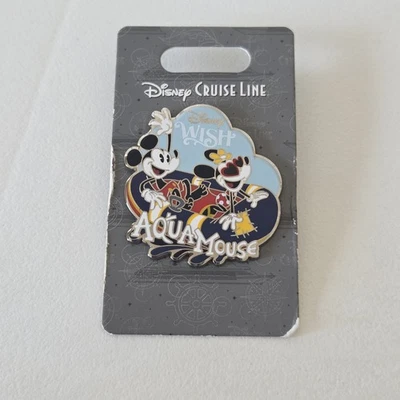 Prendedor Disney Wish Cruise Ship DCL Disney Cruise Line mt1 Foto 1 de 4