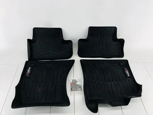 09-17 AUDI Q5 FRONT & REAR SECOND ROW ALL WEATHER MATS SET OF 4 AFTERMARKET - Picture 1 of 10