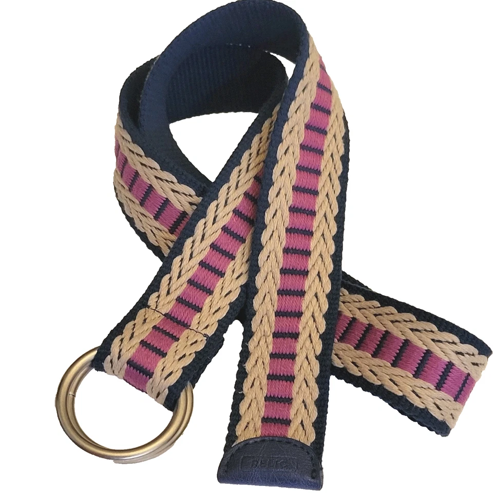 Relic by Fossil Woven Belt 37" Retro 90s-Inspired Preppy Nautical Heritage Style - Image 1 of 4