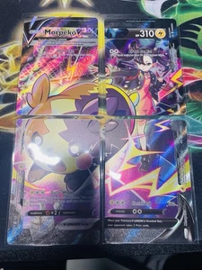 Morpeko V-Union SWSH287/288/289/290 Sword & Shield Black Star Promo Pokemon Card - Picture 1 of 9