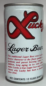 Lucky Lager 12 oz. Bierdose aus gekräuseltem Stahl - Bild 1 von 6