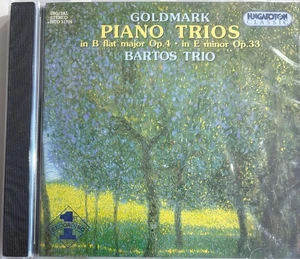 GOLDMARK - Piano Trios - Bartos Trio CD BRAND NEW! Hungaroton - Imagen 1 de 2