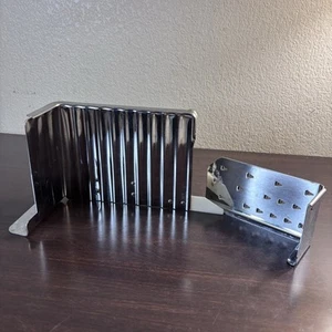 Vintage Rival Food Slicer Accessories Spiked Grip Pusher & Tray Carriage - Picture 1 of 11