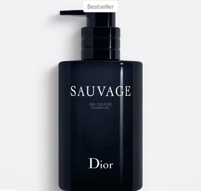 Gel de ducha DIOR Sauvage - Limpia y refresca / 8,5 oz / Nuevo en caja + Bolsa Foto 1 de 4