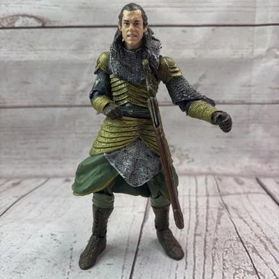 Toy Biz 2004 Señor de los Anillos LOTR - Elrond con figura de ataque de espada completa  Foto 1 de 4