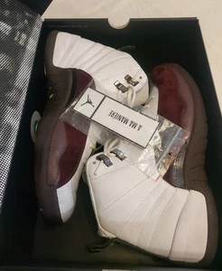 Zapatos de baloncesto Air Jordan 12 x A Ma Maniére DV6989-100 para hombre 10,5 blancos EE. UU. - Imagen 1 de 11