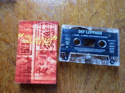 1996 CASSETTE SINGLE DEF LEPPARD- SLANG   CAT. NO. LEPMC15   - Image 1 of 4
