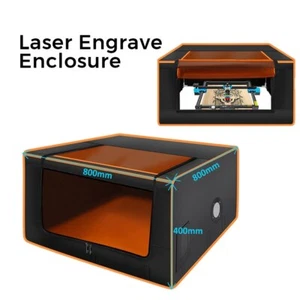 Twotrees Laser Engraving Machine Enclosure 800x800mm Vent fireproof fr CNC Laser - Bild 1 von 12