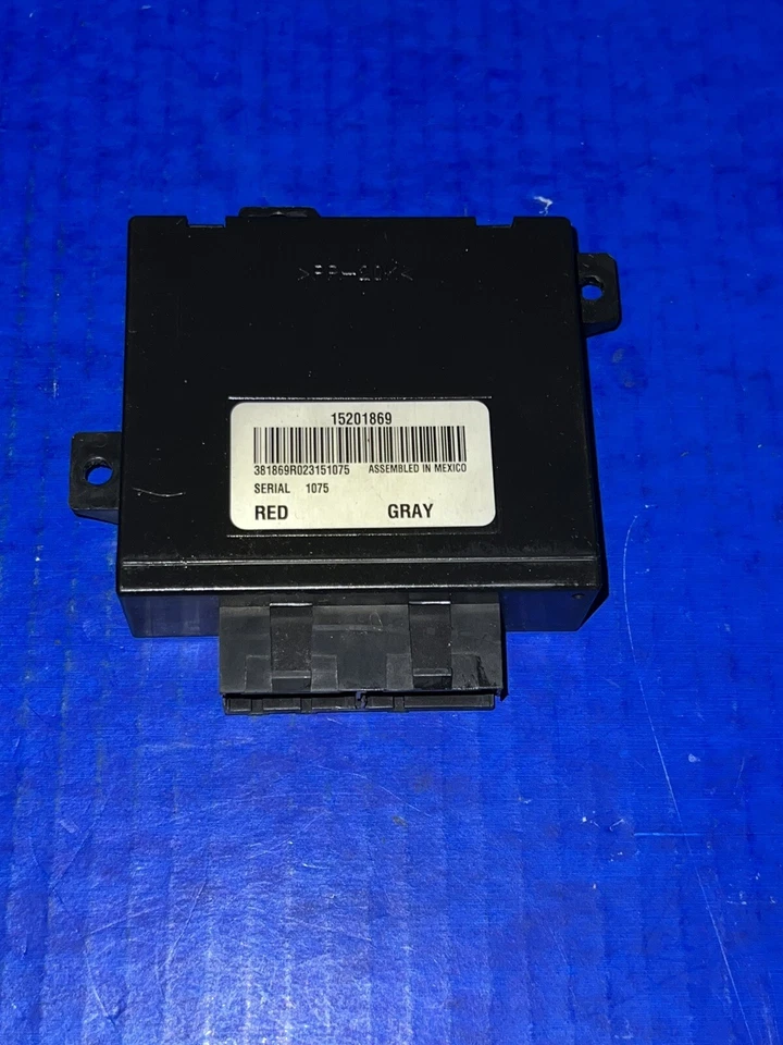 2006 Chevy Suburban Tahoe Rear HVAC Heat Control Module Heater Yukon 15201869 - Image 1 of 3