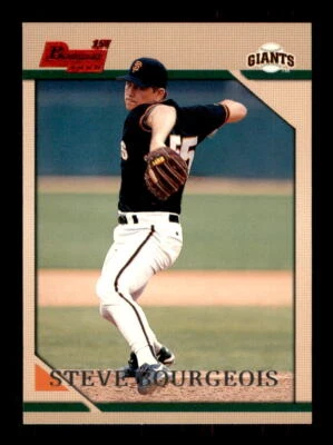 1996 Baseball Bowman Steve Bourgeois San Francisco Giants #230 RC1 - Image 1 of 2