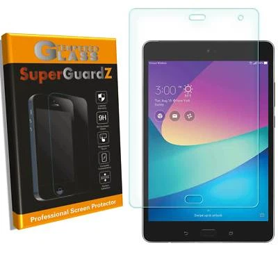 [2-PACK] Asus Zenpad Z8S SuperGuardZ® Tempered Glass Screen Protector Saver Case - Image 1 of 4