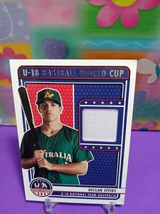 2023 USA Stars & Stripes Baseball Declan Speirs Auto Jersey Relic #U18-DP - Picture 1 of 6