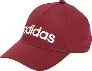 adidas Daily Cap Red Adjustable Cotton Snapback Hat Stylish Mens Womens Adults - Picture 1 of 4