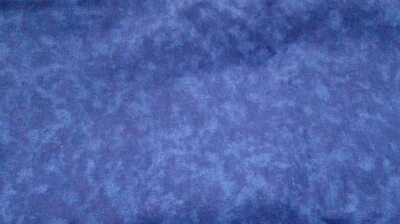 Fabric Benartex 44" x 26" 2-Tone Royal Blue Mix $3.55 - Image 1 of 2