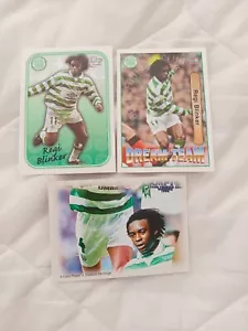 3 REGI BLINKER CELTIC FC CARDS - Picture 1 of 2