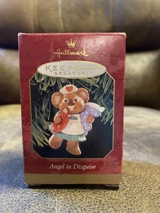 Vtg Hallmark Keepsake Holiday Christmas Ornament Angel In Disguise Dated 1999 - Picture 1 of 3