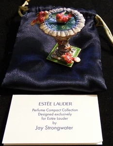 Estee Lauder Intuition Precious Birdbath Compact for Solid Perfume NEW! - Picture 1 of 4