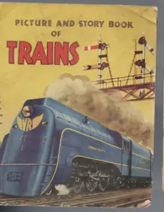 ANTIQUARIAN CHILDRENS ,PICTURE AND STORY BOOK OF TRAINS , OFFSET PRINTING SYDNEY - Foto 1 di 1