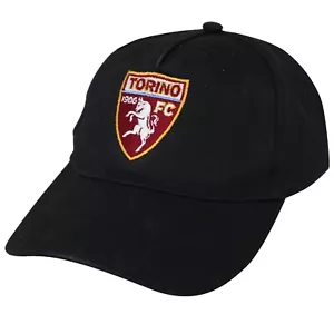 Cappello TORINO FC Colore Nero con Visiera Prodotto Ufficiale. - Picture 1 of 1