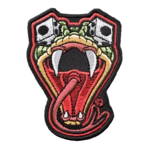 Dice Eyed Snake Craps Patch, Casino Gambling Patches - Picture 1 of 4