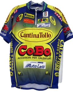 Bienne Cantina Tollo CoBo Cycling Jersey Men L Italy - Picture 1 of 4
