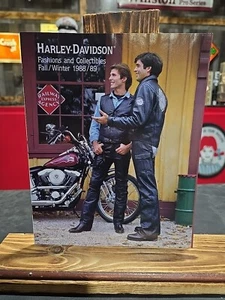 Original 1988 1989 Harley Davidson Motorcycle Fashions & Collectibles Prospekt  - Bild 1 von 2