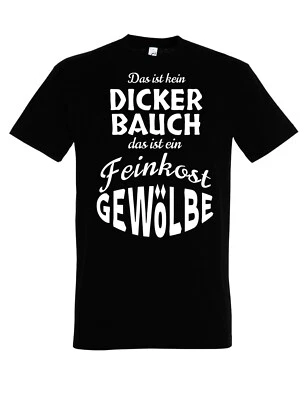 Herren T-Shirt DAS IST EIN FEINKOSTGEWÖLBE lustig Aufdruck Geschenk Männer Fun - Bild 1 von 4