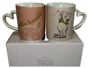 Ceramic Novelty Coffee Mug Set Winnie The Pooh Tea Milk Cup Couples Mugs Gift - Picture 1 of 8