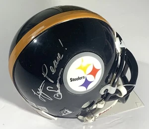 Lynn Swann signed Steelers Mini Helmet riddell Pittsburgh nfl beckett coa - Picture 1 of 12
