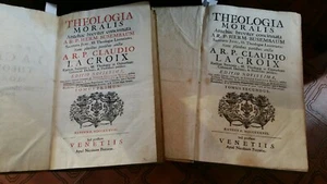 Theologia moralis antehac brev. conc. Herm. Busembaum Claudio La Croix 1738 - Foto 1 di 8