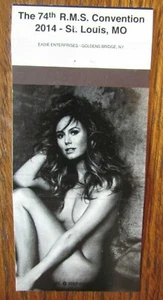GIRLIE LIVE MODEL: 2014 ST. LOUIS MISSOURI MATCHBOOK MATCHCOVER -F12 - Picture 1 of 1