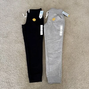NEW Girls cat & Jack jogger sweatpants 10–12black & Gray - Picture 1 of 11