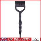 Essential Sharp Tail Comb Hair Color Dye Tint Tool Home Salon Use (Black L)
