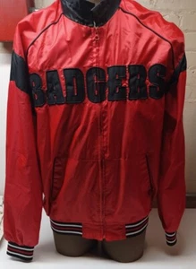 G-III Sports by Carl Banks NCAA Wisconsin Badgers Warm Up Jacket Full Zip MENS L - Picture 1 of 8