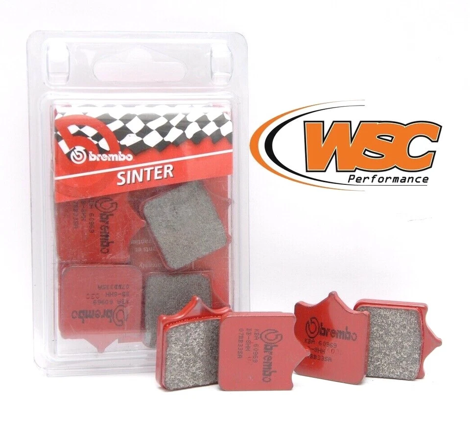 Pastillas de freno de carretera sinterizadas Brembo 07BB33SA *2 pares* Ducati 748R 749 996R 998R 999 Foto 1 de 3