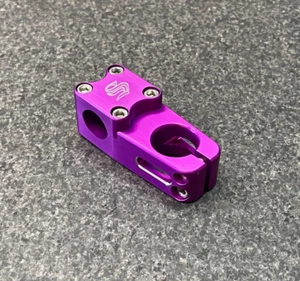 Snap BMX Products S2 Mini Stem - 46mm Purple Anodized - Picture 1 of 1