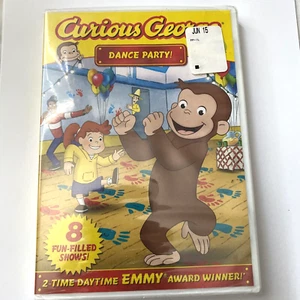 Curious George Dance Party! (DVD, 2010) 8 Fun-Filled Shows ~ NEW - Imagen 1 de 2