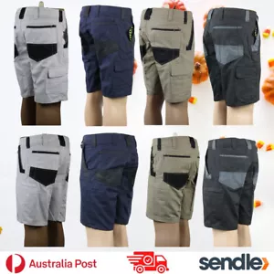 MenS WORK CARGO SHORTS Heavy DUTY Cotton Drill MULTI POCKETS, TRADIE - Picture 1 of 5