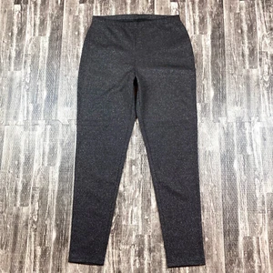 Calvin Klein Shimmer & Glitter Leggings Womens Sz M Med Stretch Pull On Pants - Picture 1 of 5